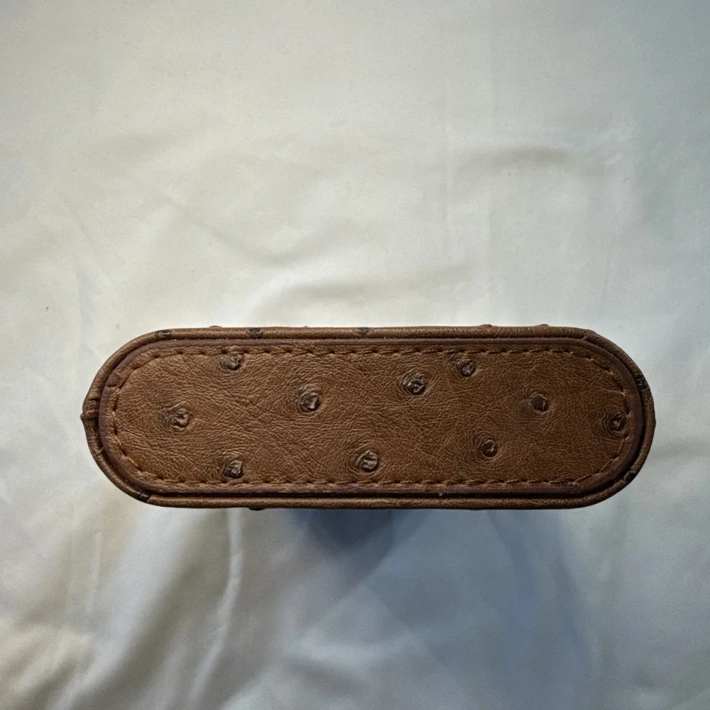Rocky Patel Premium Ostrich‎ Leather Cedar Lined Case Travel Carrier